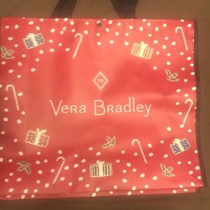 Vera Bradley holiday shopper tote